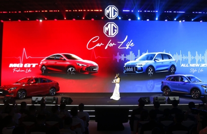 MG đưa về mẫu xe năng lượng mới MG ZS, trở về DNA thể thao với MG GT